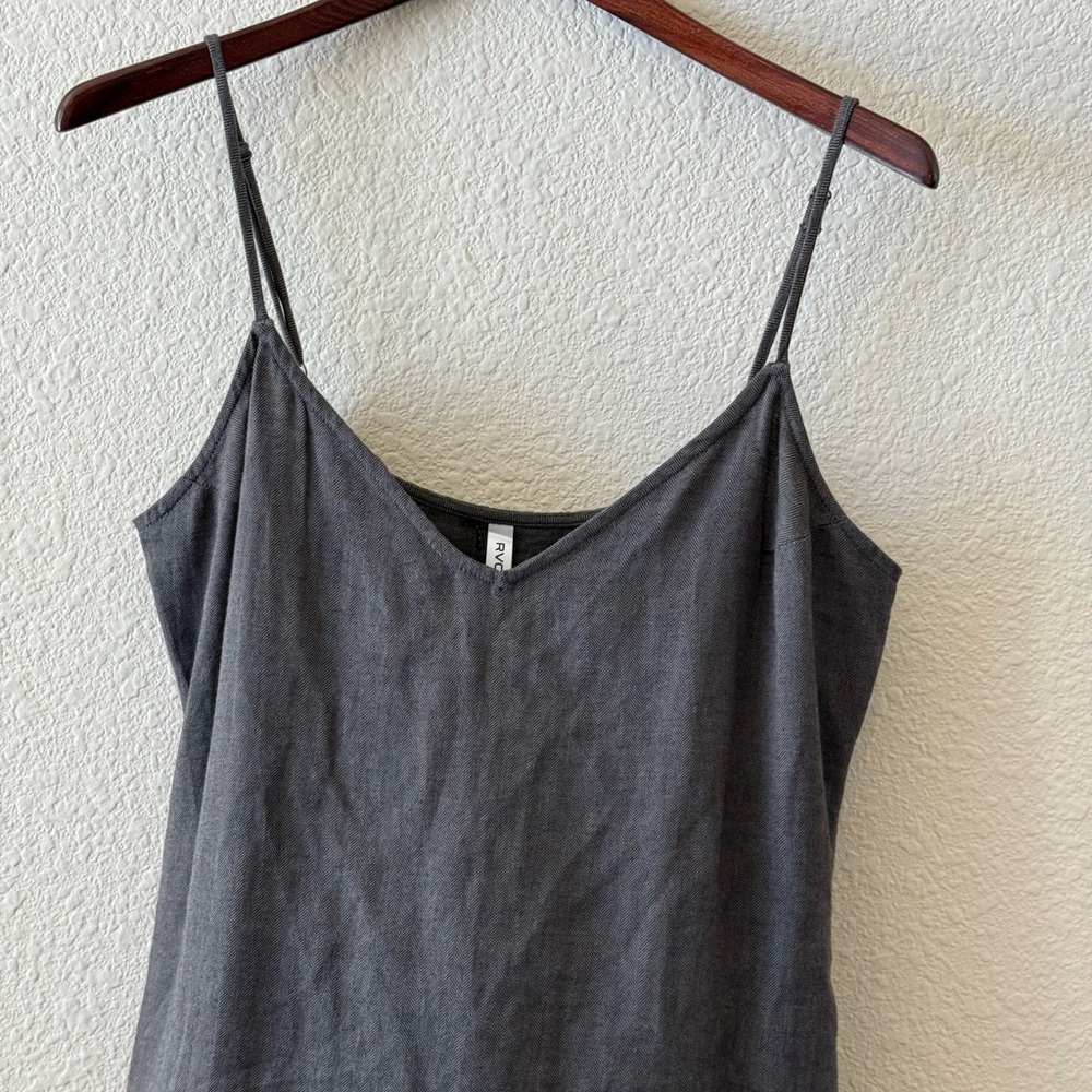 RVCA Women’s Dark Grey slip dress - Picture 2 of 10